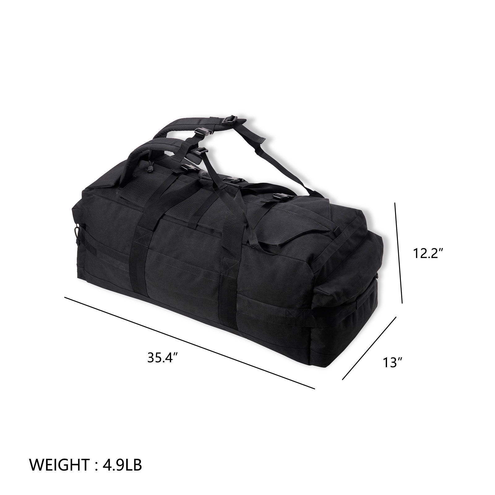 Military Duffle Bag Large Size,Large Tactical Deployment Bag - Image 3
