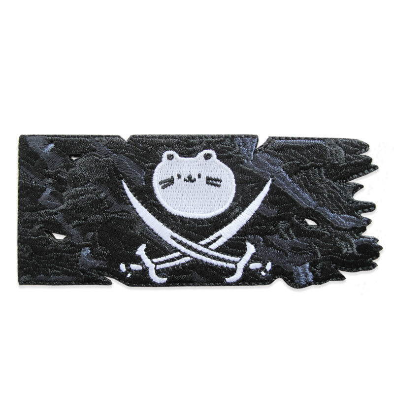 Pirate Cat 2020 New Edition Outdoor Velcro Embroidery Armband Cloth Badge