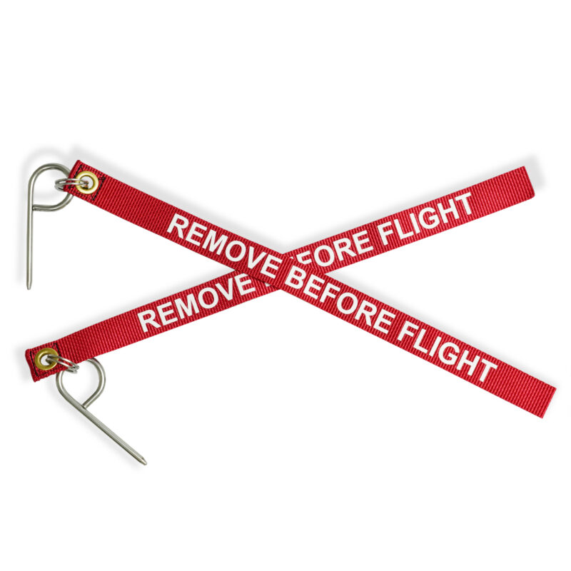 Remove Before Flight Key Chain